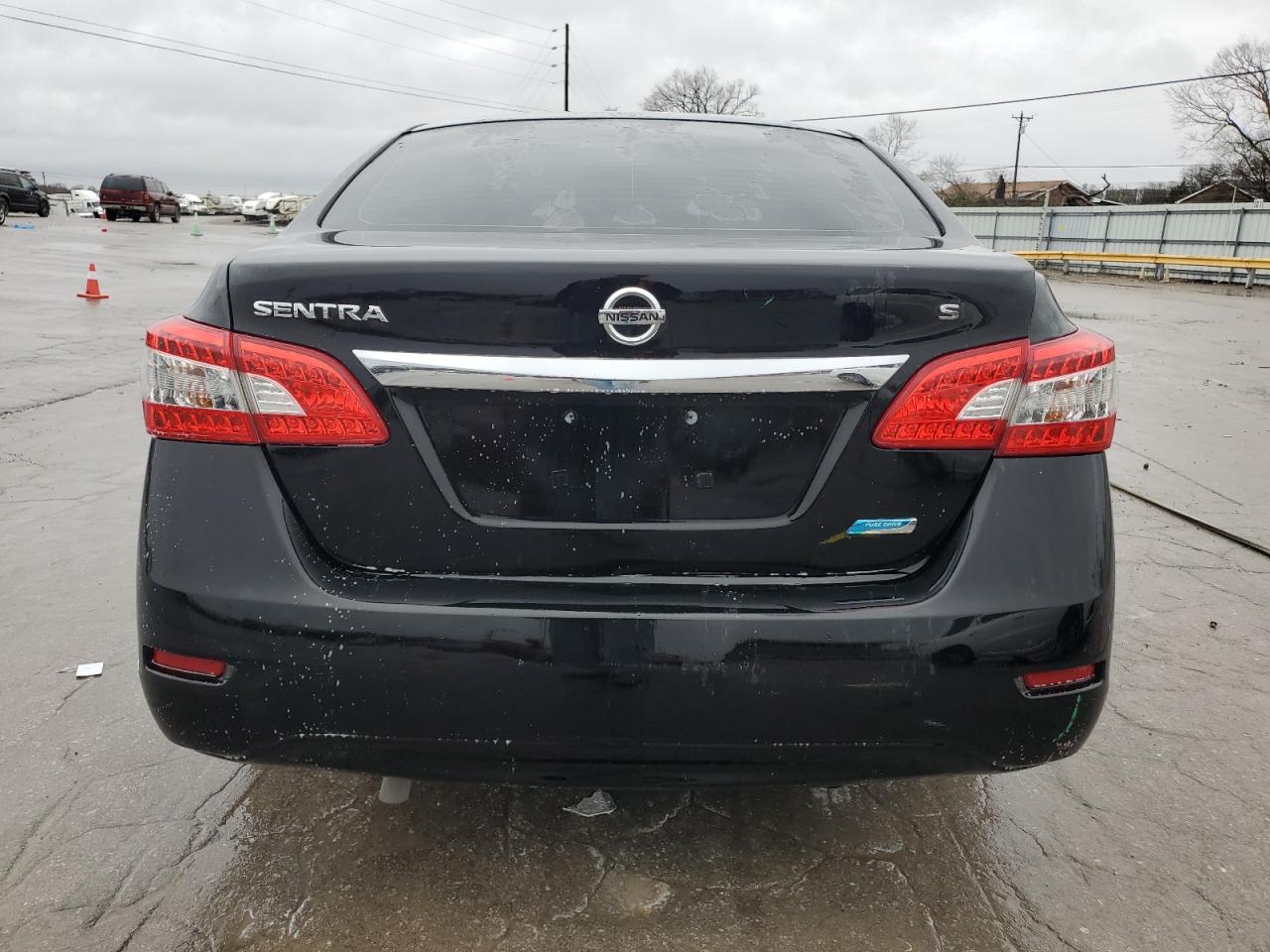 2015 Nissan Sentra VIN 3N1AB7AP0FY336011 Copart auction photo, rear end damage thumbnail 6