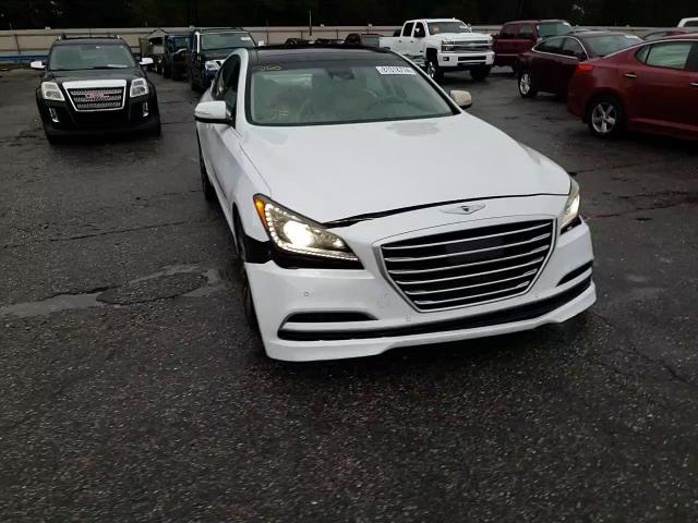 2015 Hyundai Genesis VIN KMHGN4JE1FU018893 Copart auction photo, front end / rear end damage thumbnail 13