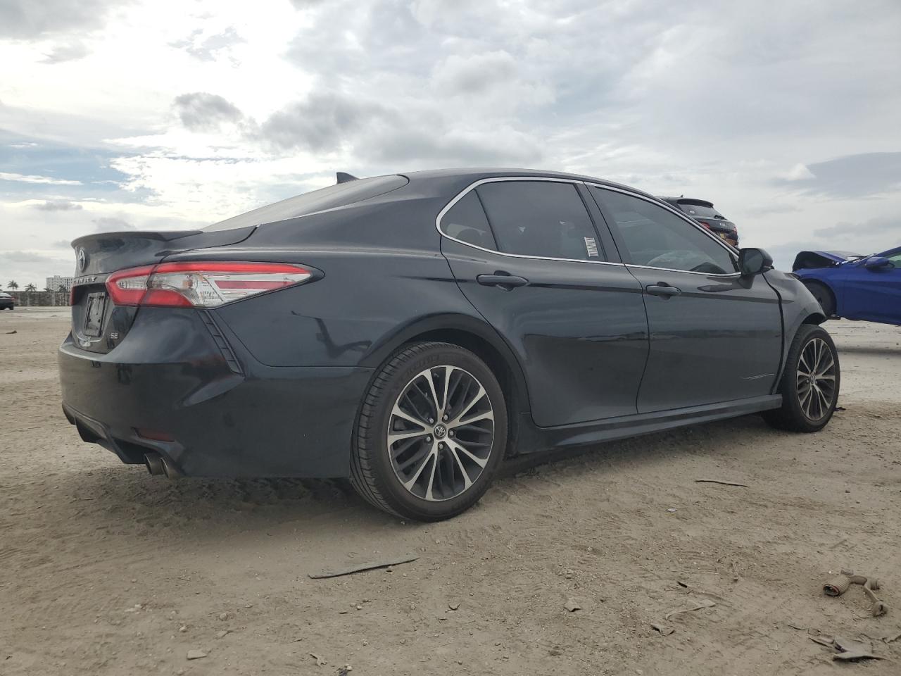 2019 Toyota Camry VIN 4T1B11HK6KU763763 Copart auction photo, front end damage thumbnail 3