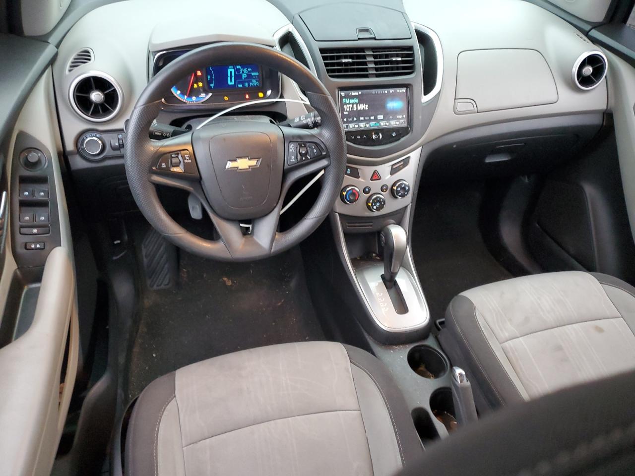 2016 Chevrolet Trax VIN KL7CJLSB1GB564665 Copart auction photo, all over / undercarriage damage thumbnail 8