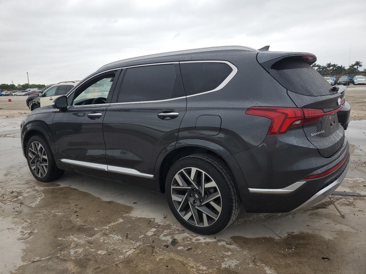 2022 Hyundai Santa Fe VIN 5NMS54AL2NH481452 Copart auction photo, side damage thumbnail 2