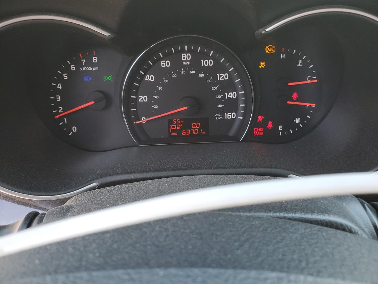 2014 KIA Sorento VIN 5XYKT4A62EG482725 Copart auction photo, all over damage thumbnail 9