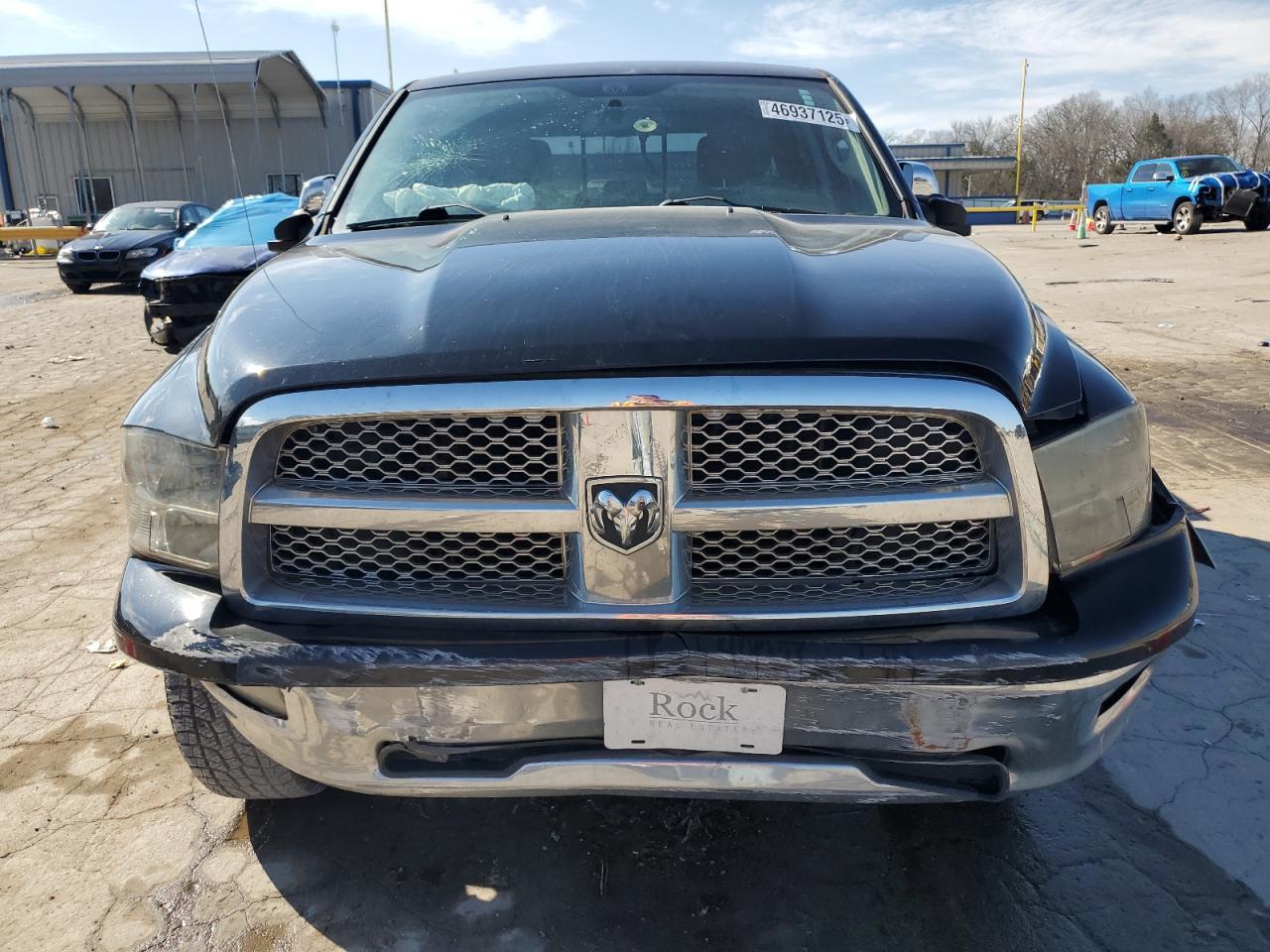 2011 Dodge RAM VIN 1D7RV1CTXBS584358 Copart auction photo, front end / side damage thumbnail 5