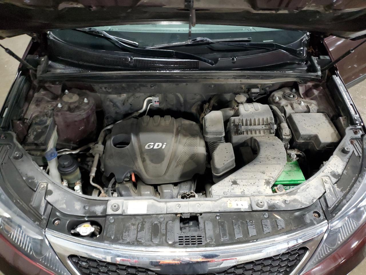 2013 KIA Sorento VIN 5XYKTCA63DG370587 Copart auction photo, rear end damage thumbnail 12