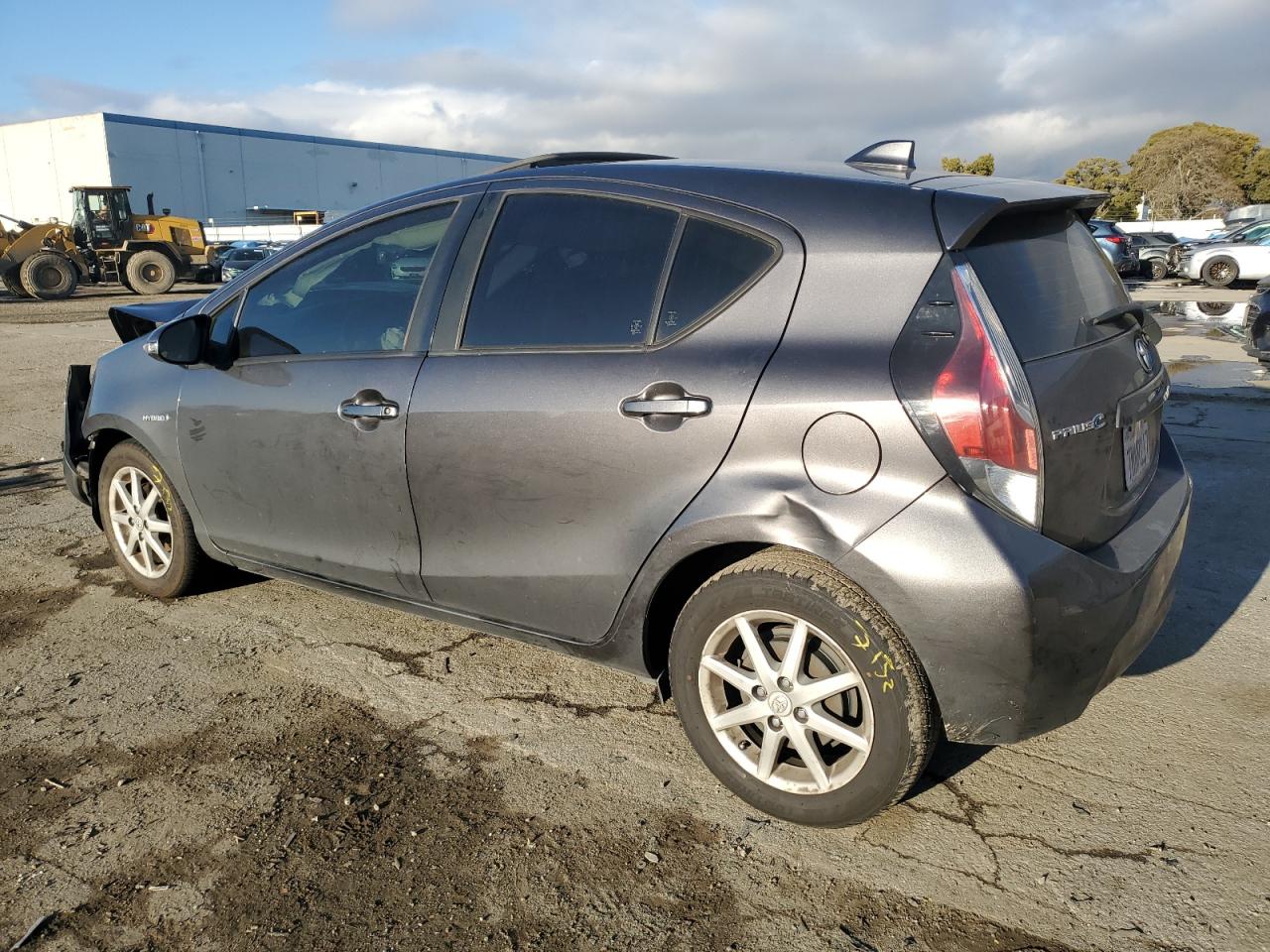2015 Toyota Prius VIN JTDKDTB36F1099898 Copart auction photo, front end / undercarriage damage thumbnail 2
