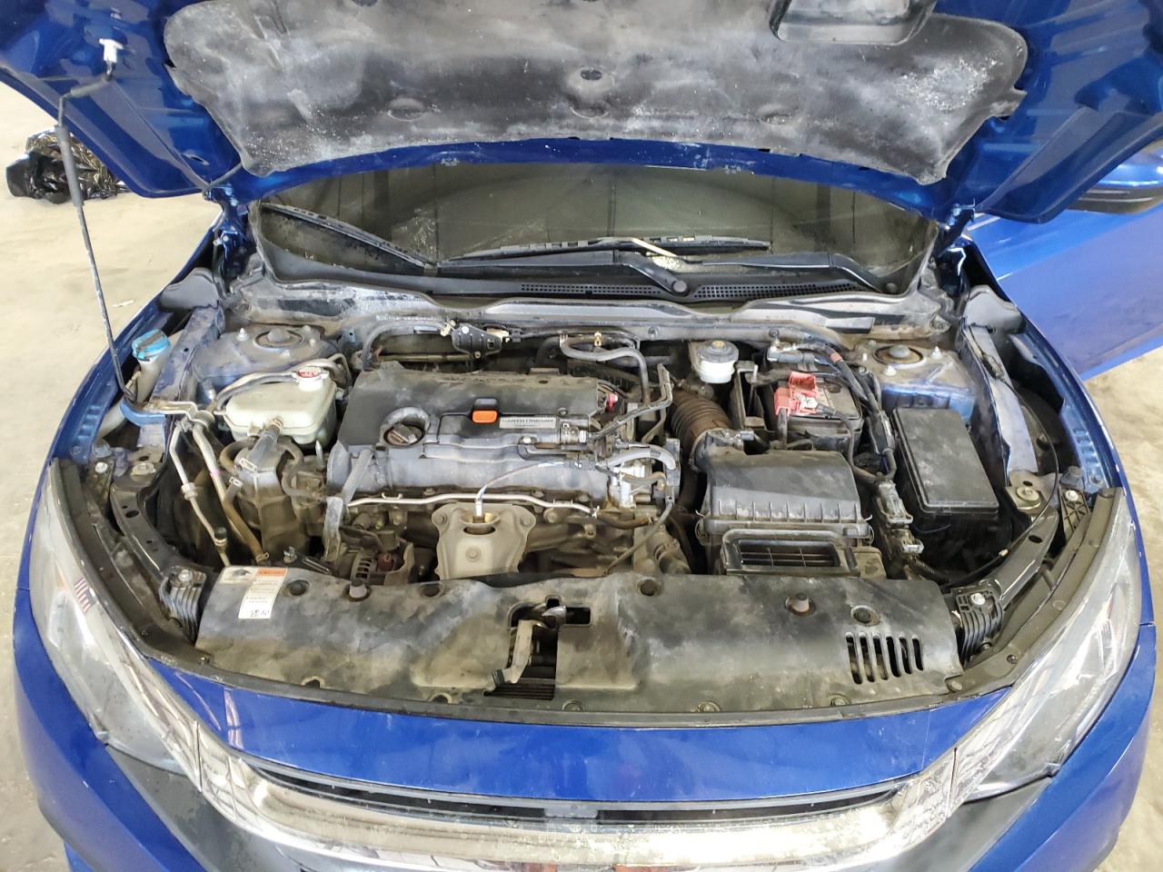 2018 Honda Civic VIN 19XFC2F78JE036061 Copart auction photo, side damage thumbnail 11