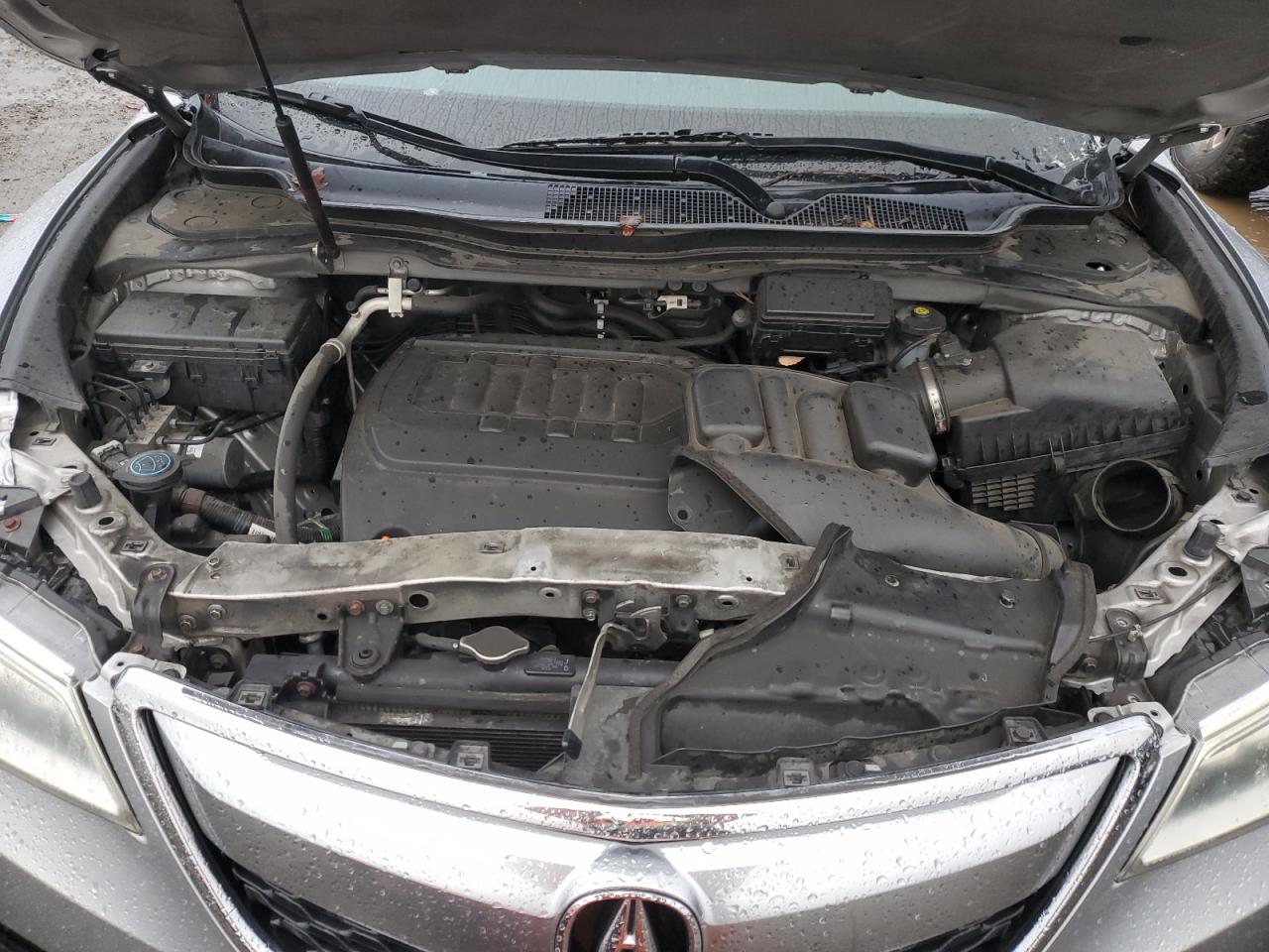 2014 Acura MDX VIN 5FRYD4H21EB029163 Copart auction photo, top/roof damage thumbnail 12