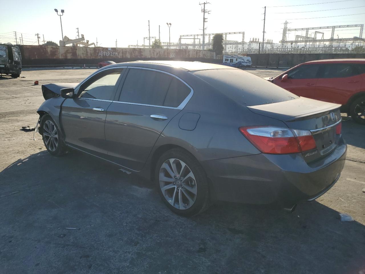 2014 Honda Accord VIN 1HGCR2F58EA078921 Copart auction photo, front end damage thumbnail 2