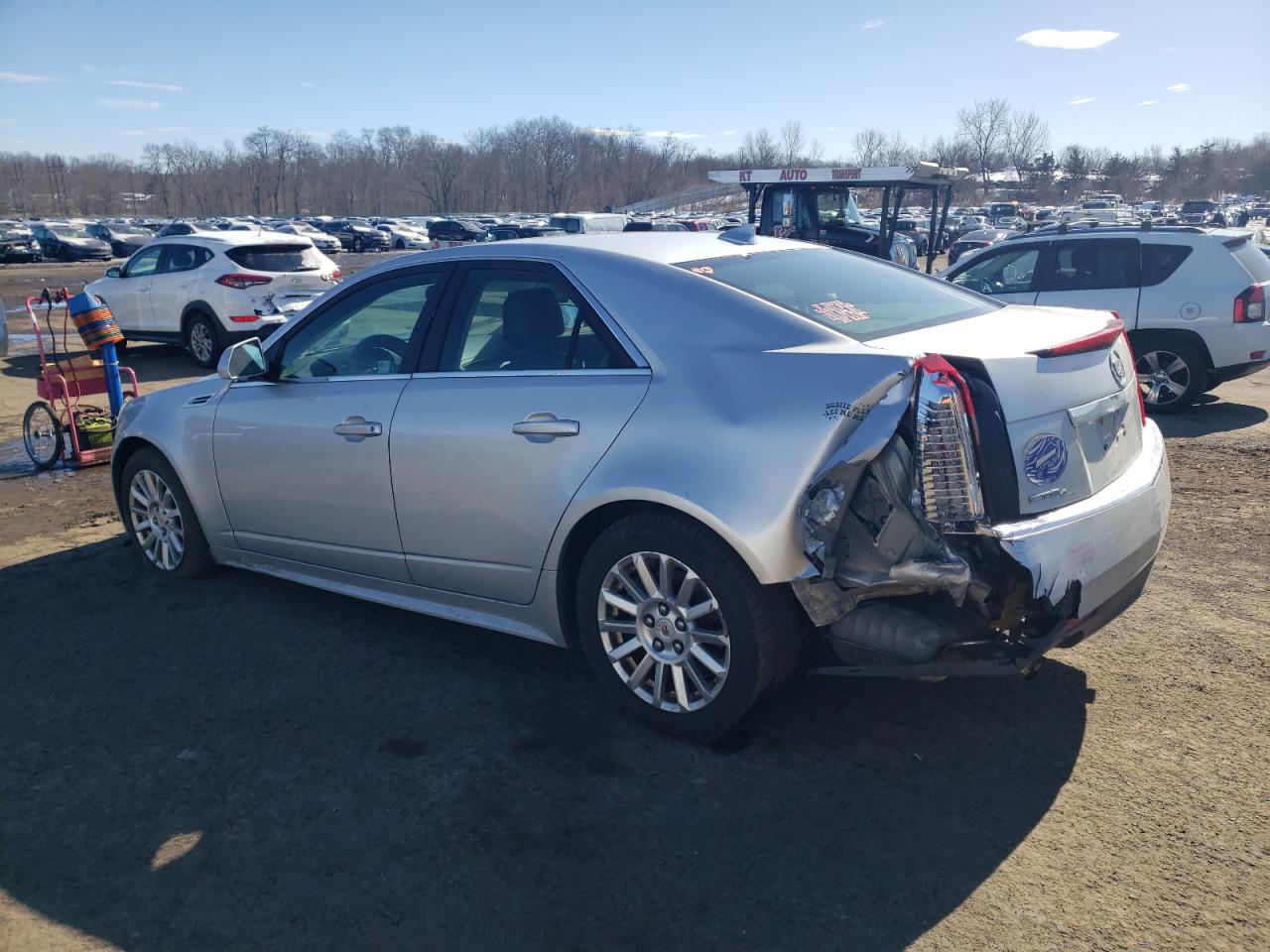 2010 Cadillac CTS VIN 1G6DG5EG8A0150202 Copart auction photo, rear end / front end damage thumbnail 2