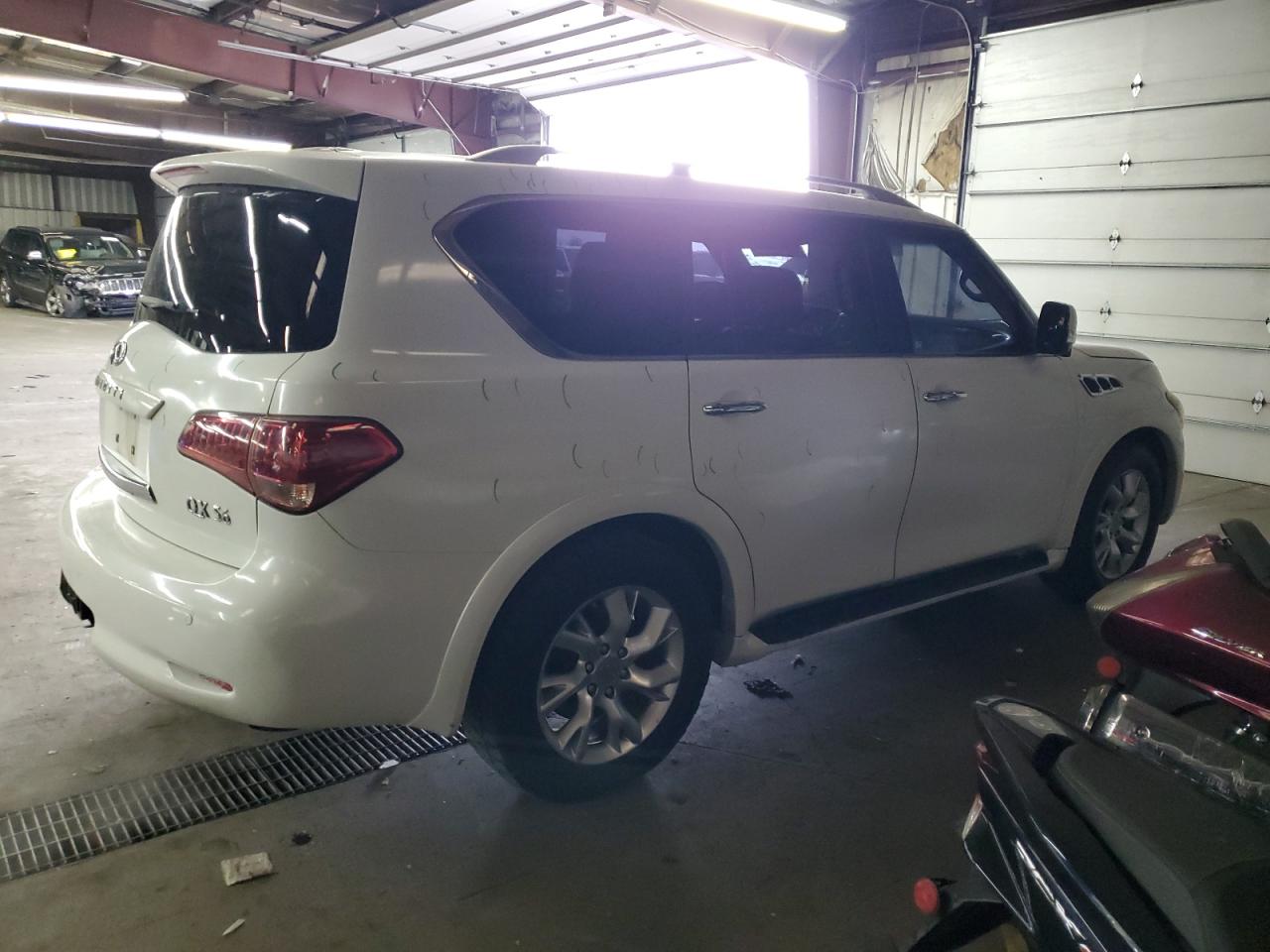 2011 Infiniti QX56 VIN JN8AZ2NE8B9002236 Copart auction photo, hail damage thumbnail 3