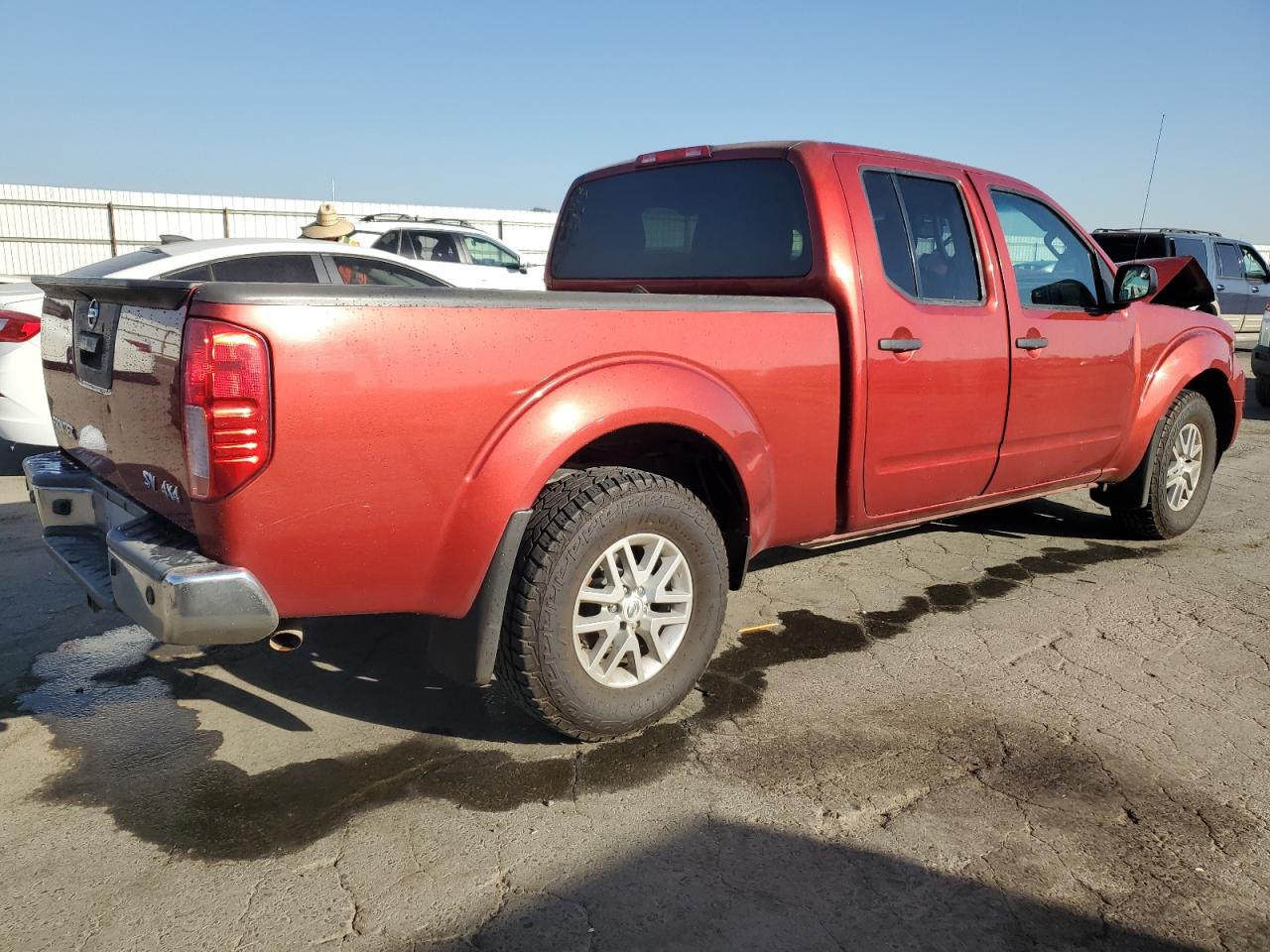 2016 Nissan Navara (Frontier) VIN 1N6AD0FV7GN710020 Copart auction photo, front end / side damage thumbnail 3