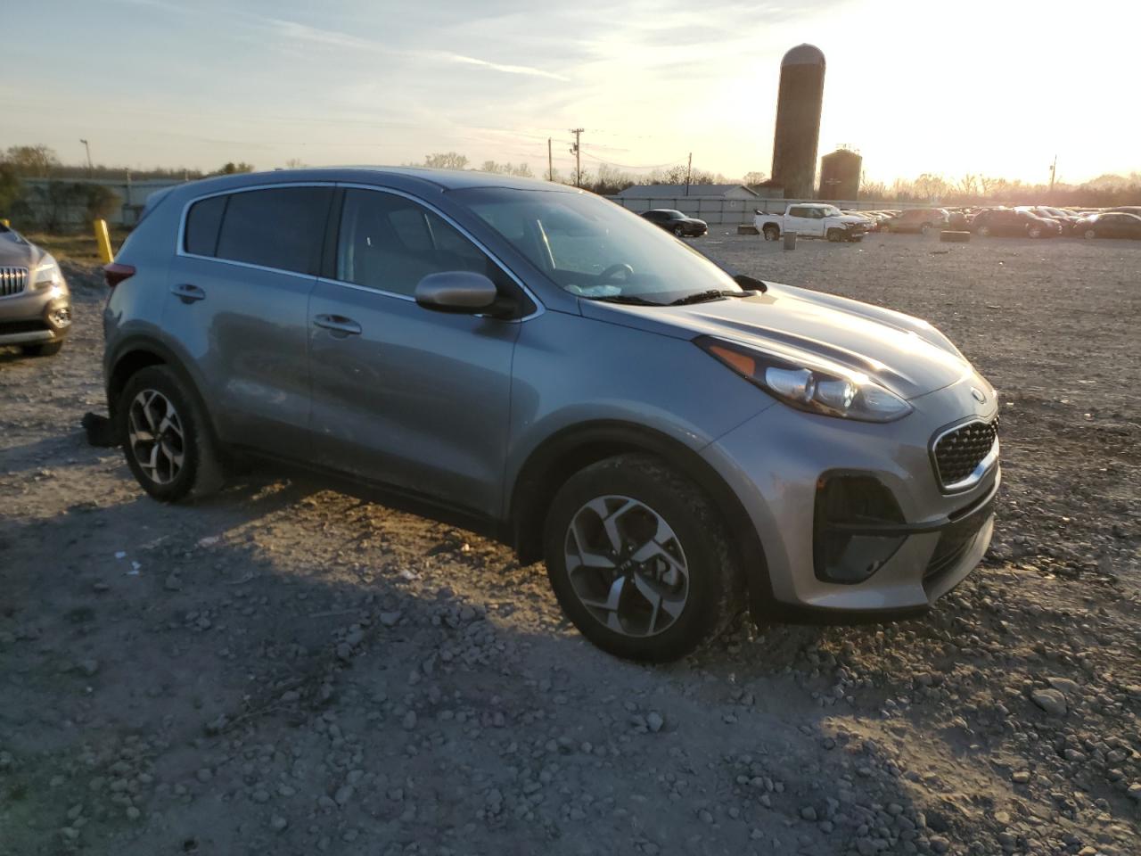 2021 KIA Sportage VIN KNDPM3AC8M7944557 Copart auction photo, rear end damage thumbnail 4