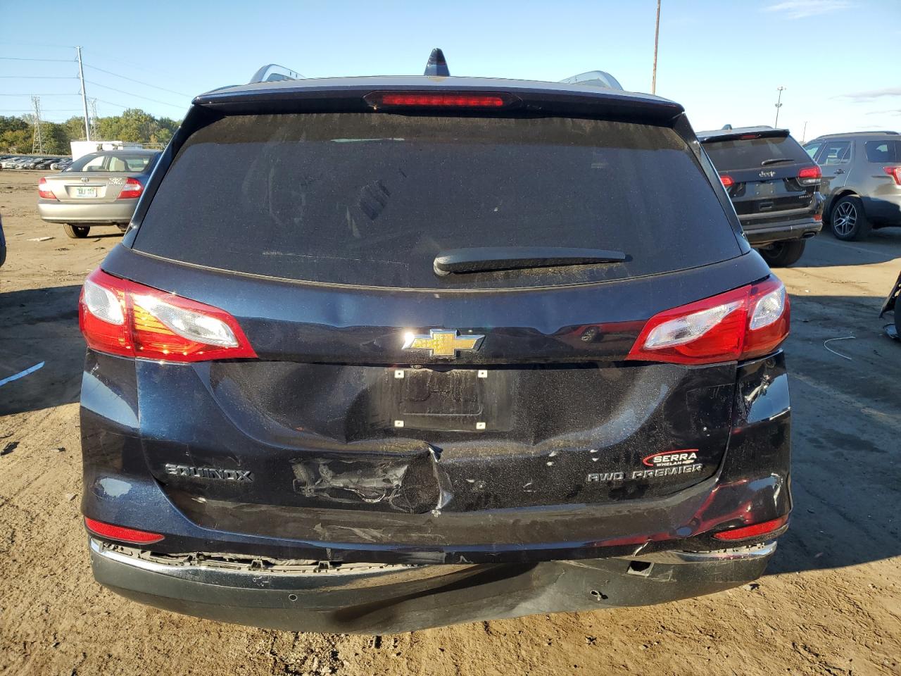 2021 Chevrolet Equinox VIN 3GNAXXEV1MS137502 Copart auction photo, rear end damage thumbnail 6