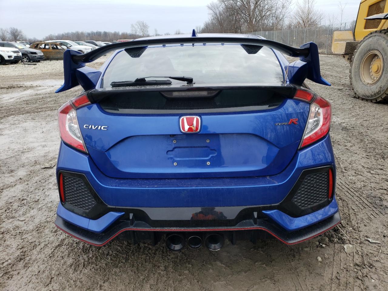 2019 Honda Civic VIN SHHFK8G7XKU202594 Copart auction photo, front end / all over damage thumbnail 6