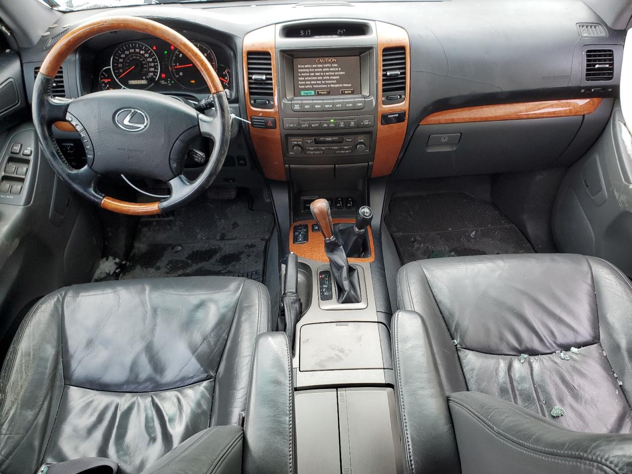 2004 Lexus GX VIN JTJBT20X040053423 Copart auction photo, all over damage thumbnail 8