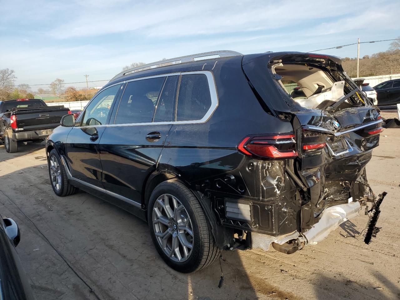 2024 BMW X7 VIN 5UX23EM02R9V74498 Copart auction photo, rear end damage thumbnail 2