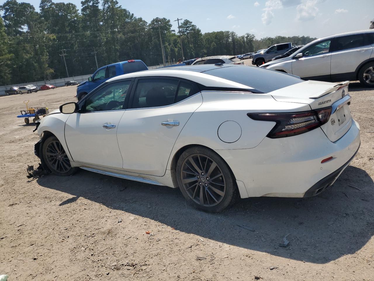 2019 Nissan Maxima VIN 1N4AA6AV3KC371966 Copart auction photo, front end / side damage thumbnail 2