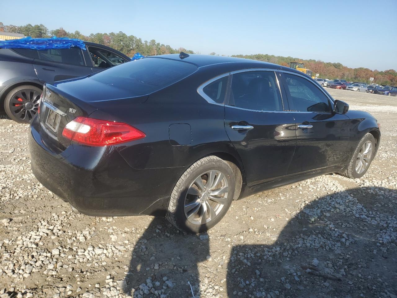 2013 Infiniti M VIN JN1BY1AP7DM514562 Copart auction photo, front end / minor dent/scratches damage thumbnail 3