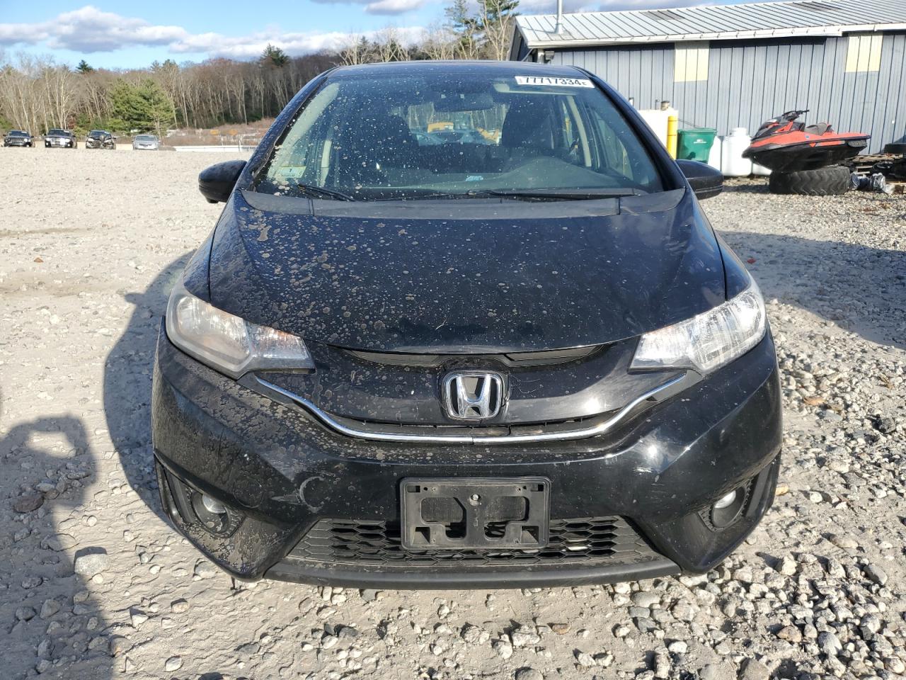 2015 Honda Fit VIN 3HGGK5G89FM719806 Copart auction photo, side / rear end damage thumbnail 5