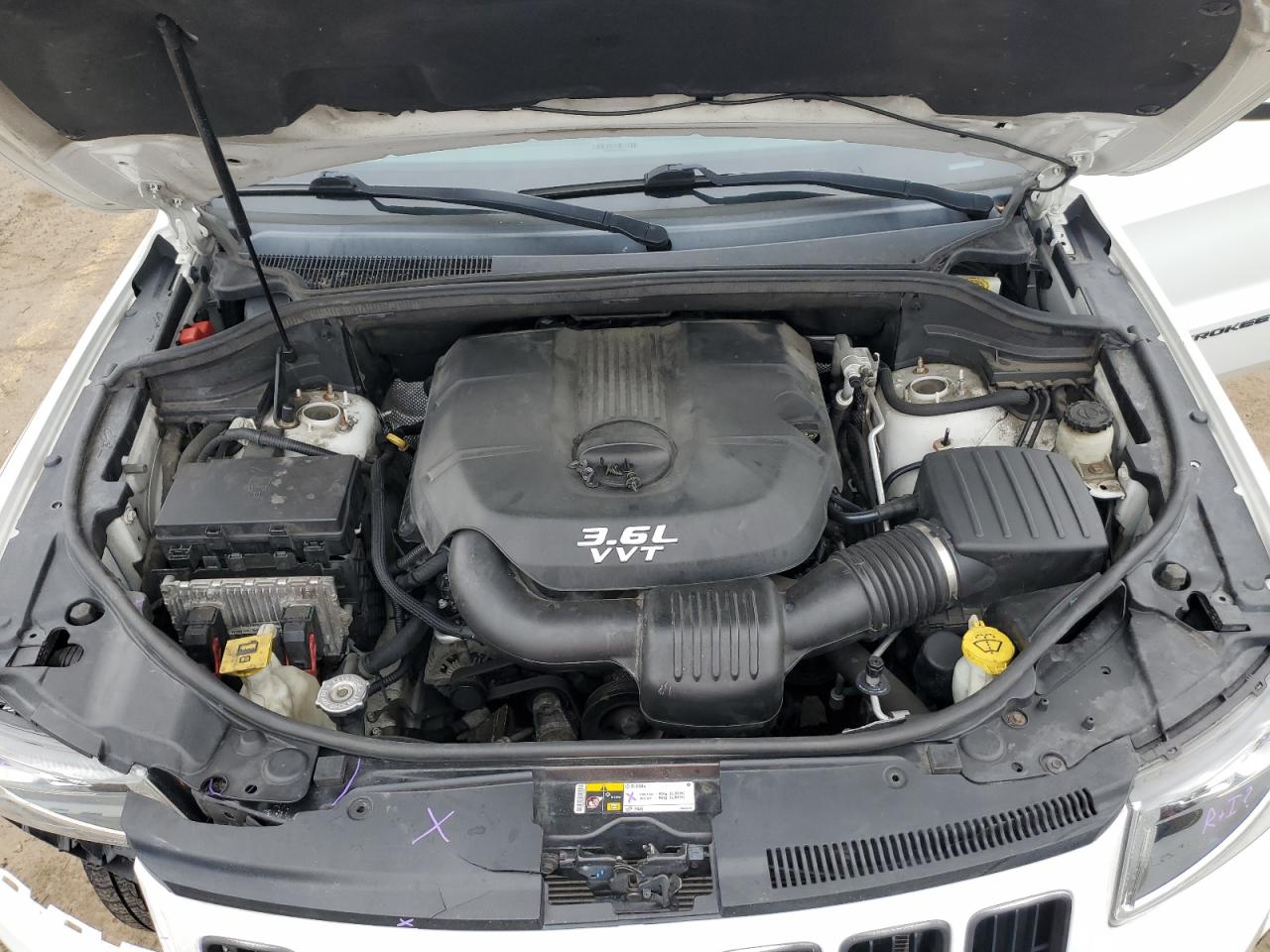 2014 Jeep Grand Cherokee VIN 1C4RJFAG4EC156583 Copart auction photo, front end damage thumbnail 13