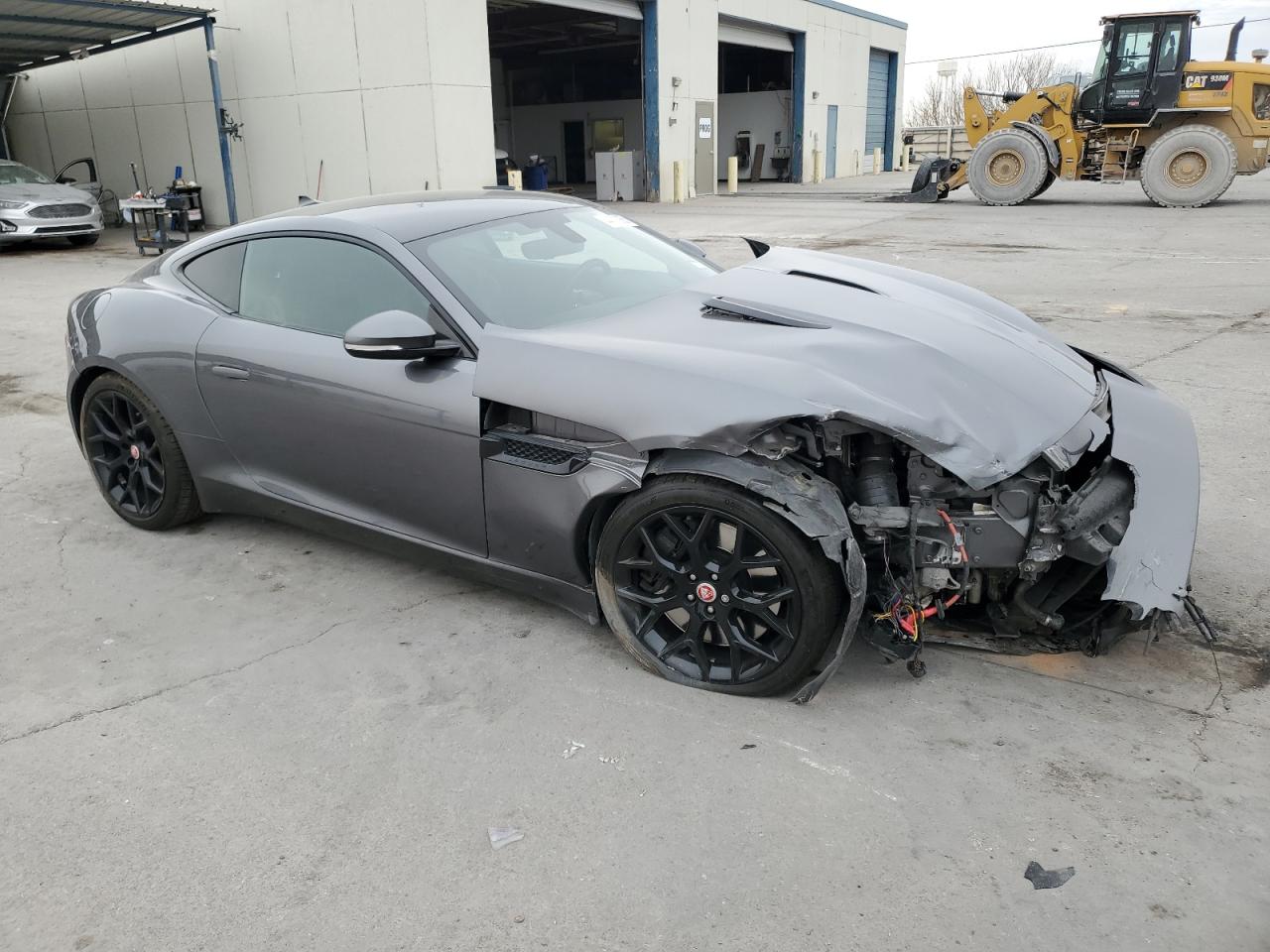 2016 Jaguar F-Type VIN SAJWA6BU5G8K32360 Copart auction photo, front end damage thumbnail 4