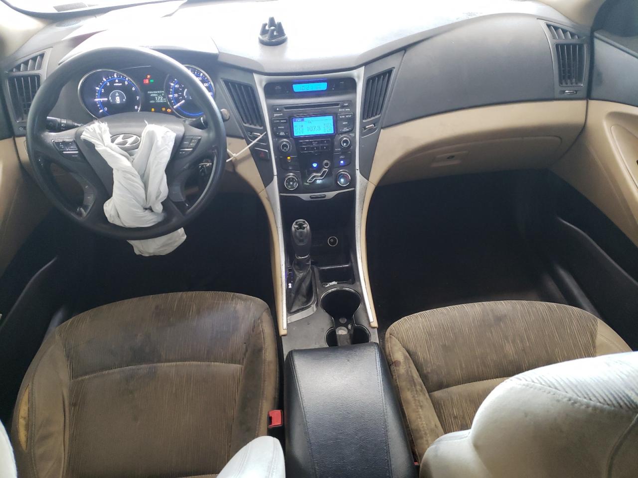 2012 Hyundai Sonata VIN 5NPEB4AC2CH408460 Copart auction photo, front end damage thumbnail 8