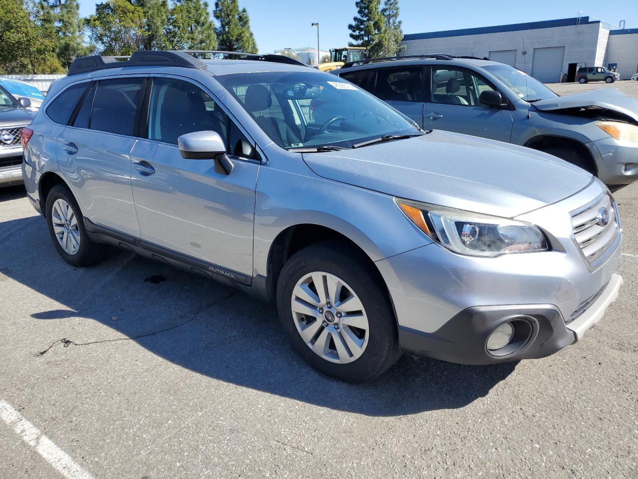 2017 Subaru Outback VIN 4S4BSADC4H3396842 Copart auction photo, side / front end damage thumbnail 4