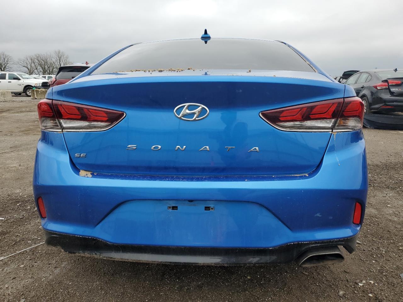 2018 Hyundai Sonata VIN 5NPE24AF8JH630945 Copart auction photo, front end damage thumbnail 6