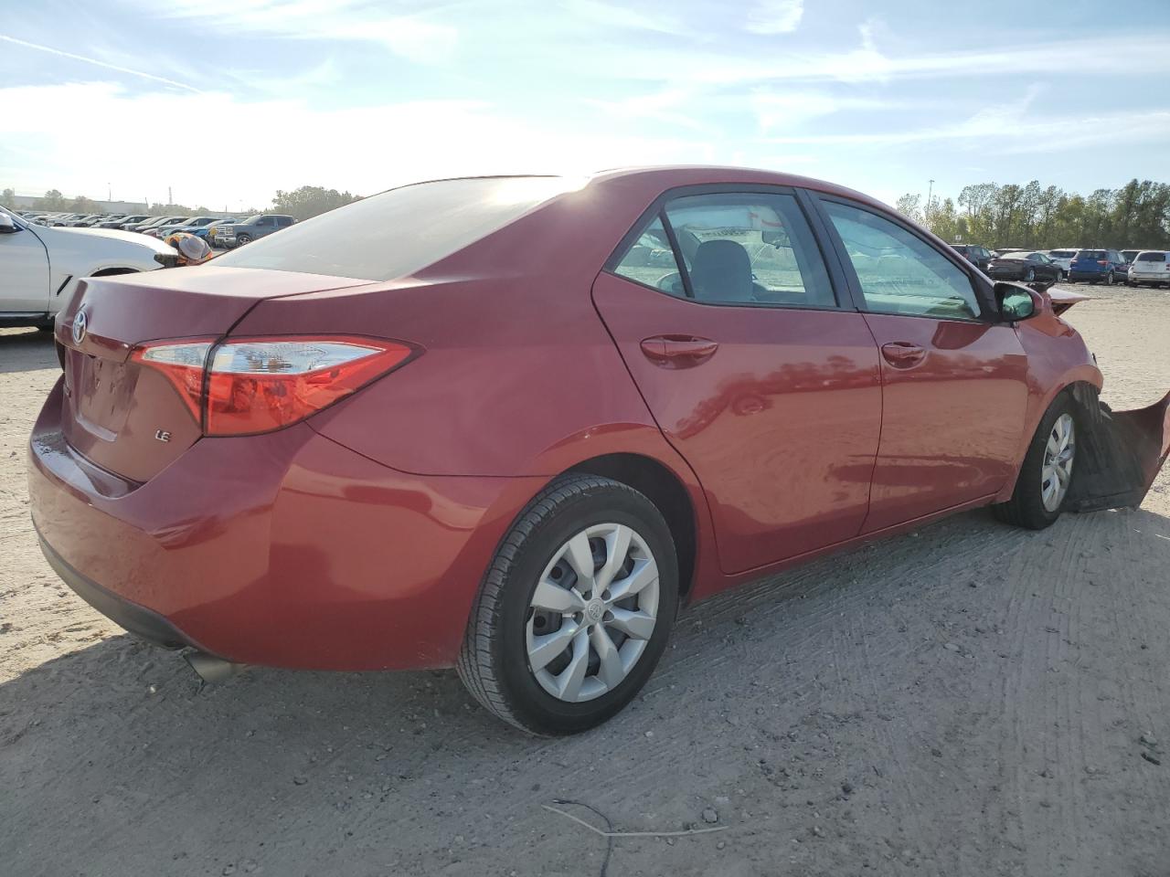 2016 Toyota Corolla VIN 5YFBURHE0GP404644 Copart auction photo, front end damage thumbnail 3