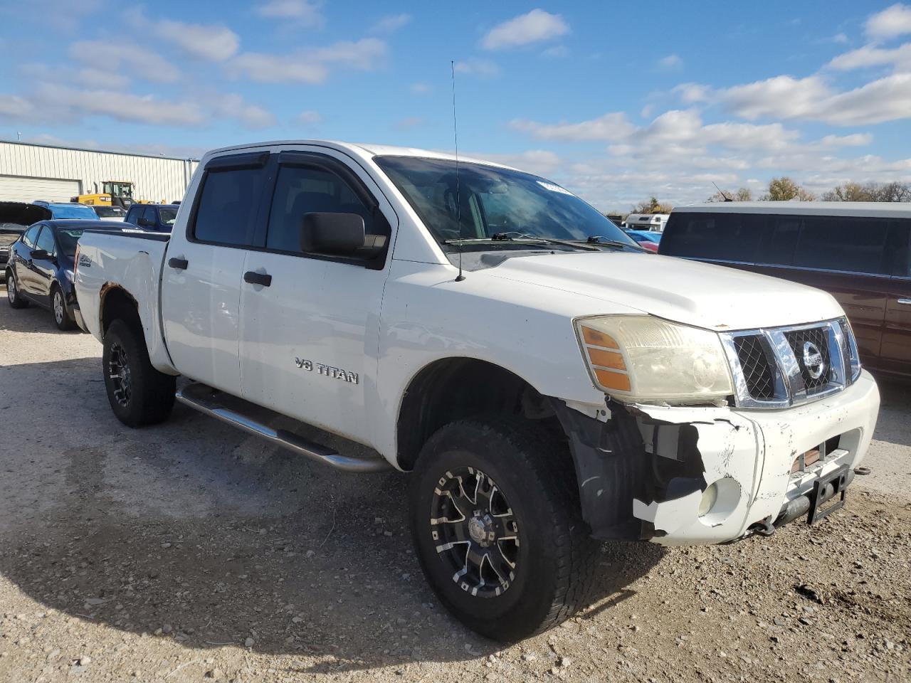 2005 Nissan Titan VIN 1N6AA07B75N514623 Copart auction photo, all over damage thumbnail 4