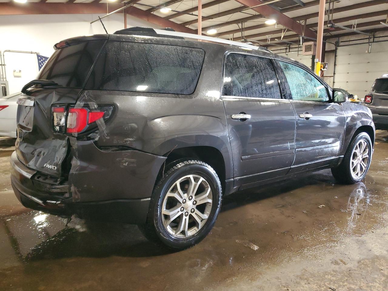 2015 GMC Acadia VIN 1GKKVRKD2FJ384577 Copart auction photo, rear end / side damage thumbnail 3