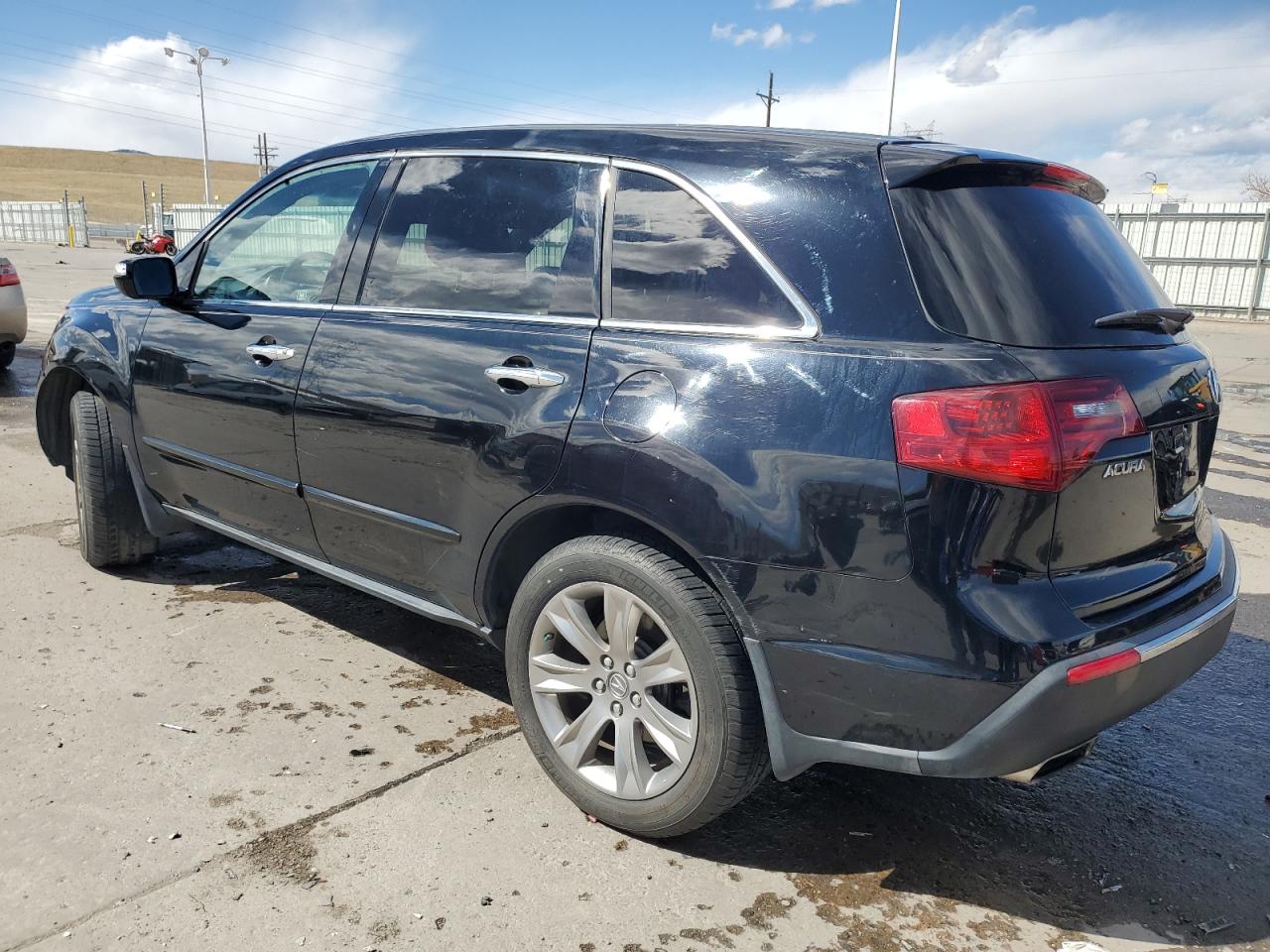 2012 Acura MDX VIN 2HNYD2H61CH519242 Copart auction photo, front end / rear end damage thumbnail 2