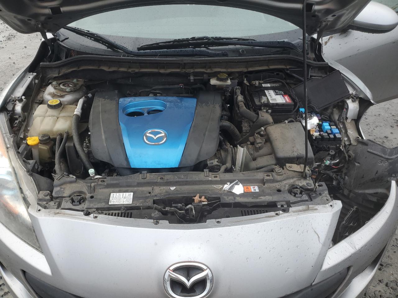 2012 Mazda 3 VIN JM1BL1L89C1550237 Copart auction photo, front end damage thumbnail 12