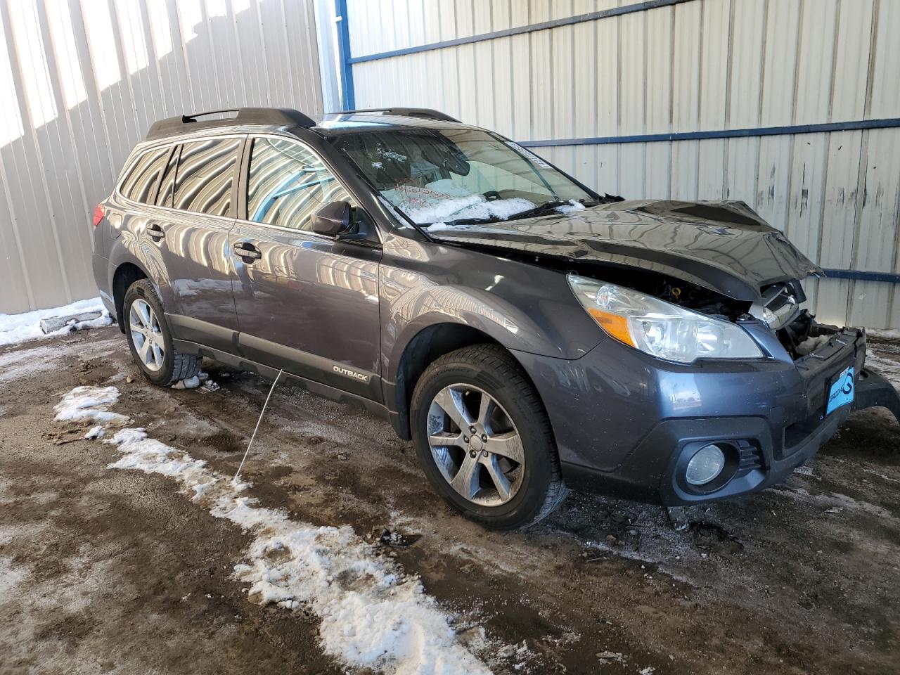 2014 Subaru Outback VIN 4S4BRCCCXE3271929 Copart auction photo, front end damage thumbnail 4