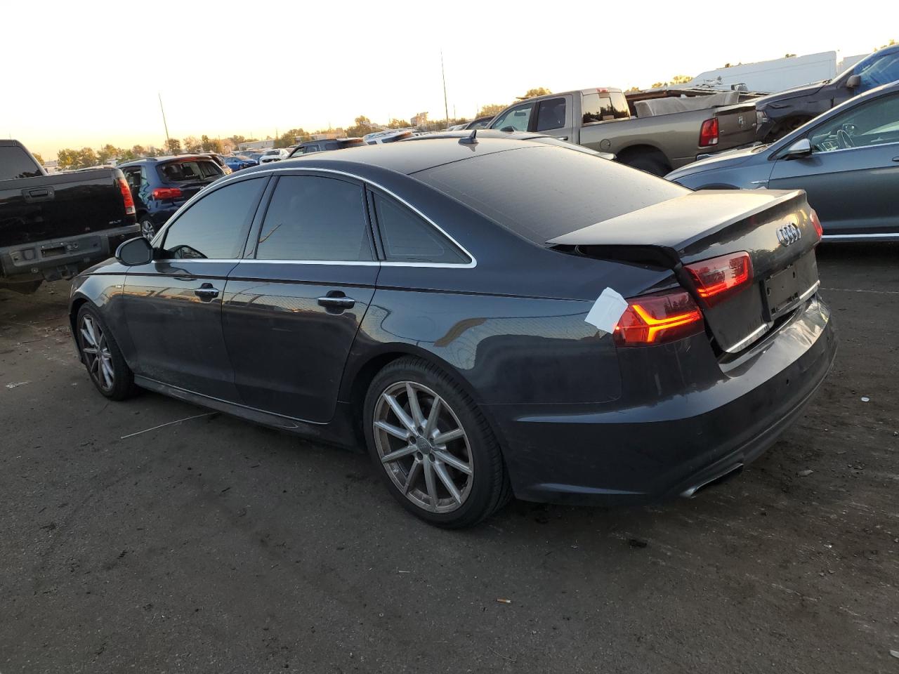 2017 Audi A6 VIN WAUG8AFCXHN104490 Copart auction photo, rear end damage thumbnail 2