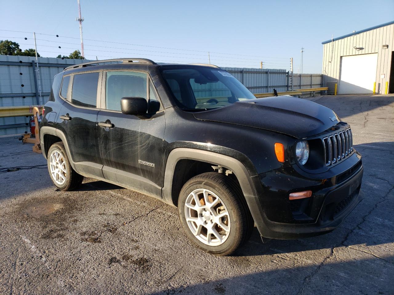 2021 Jeep Renegade VIN ZACNJDAB2MPN17579 Copart auction photo, front end damage thumbnail 4