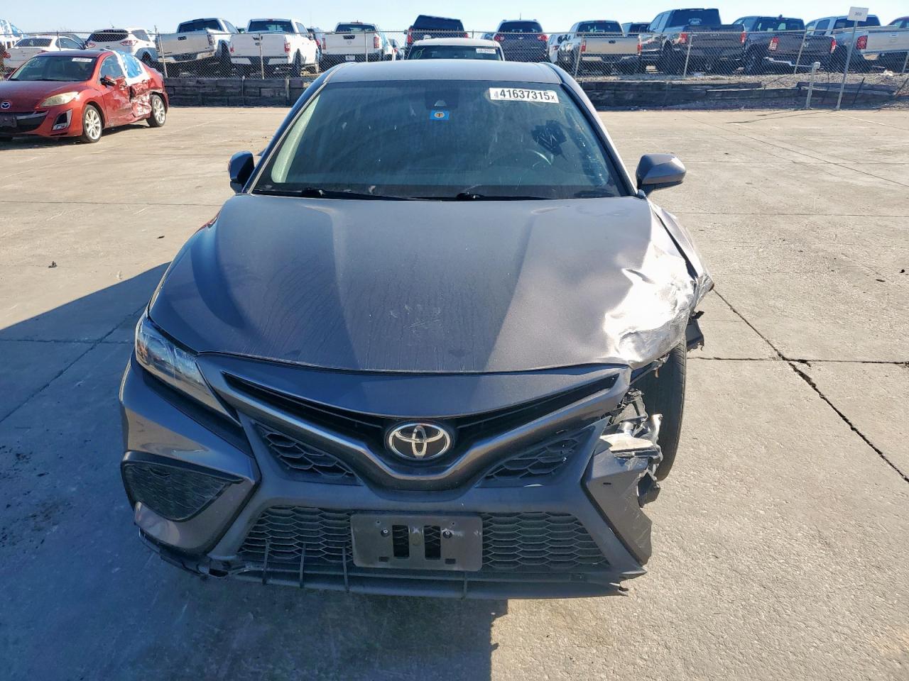 2021 Toyota Camry VIN 4T1G11AK0MU456463 Copart auction photo, front end damage thumbnail 5