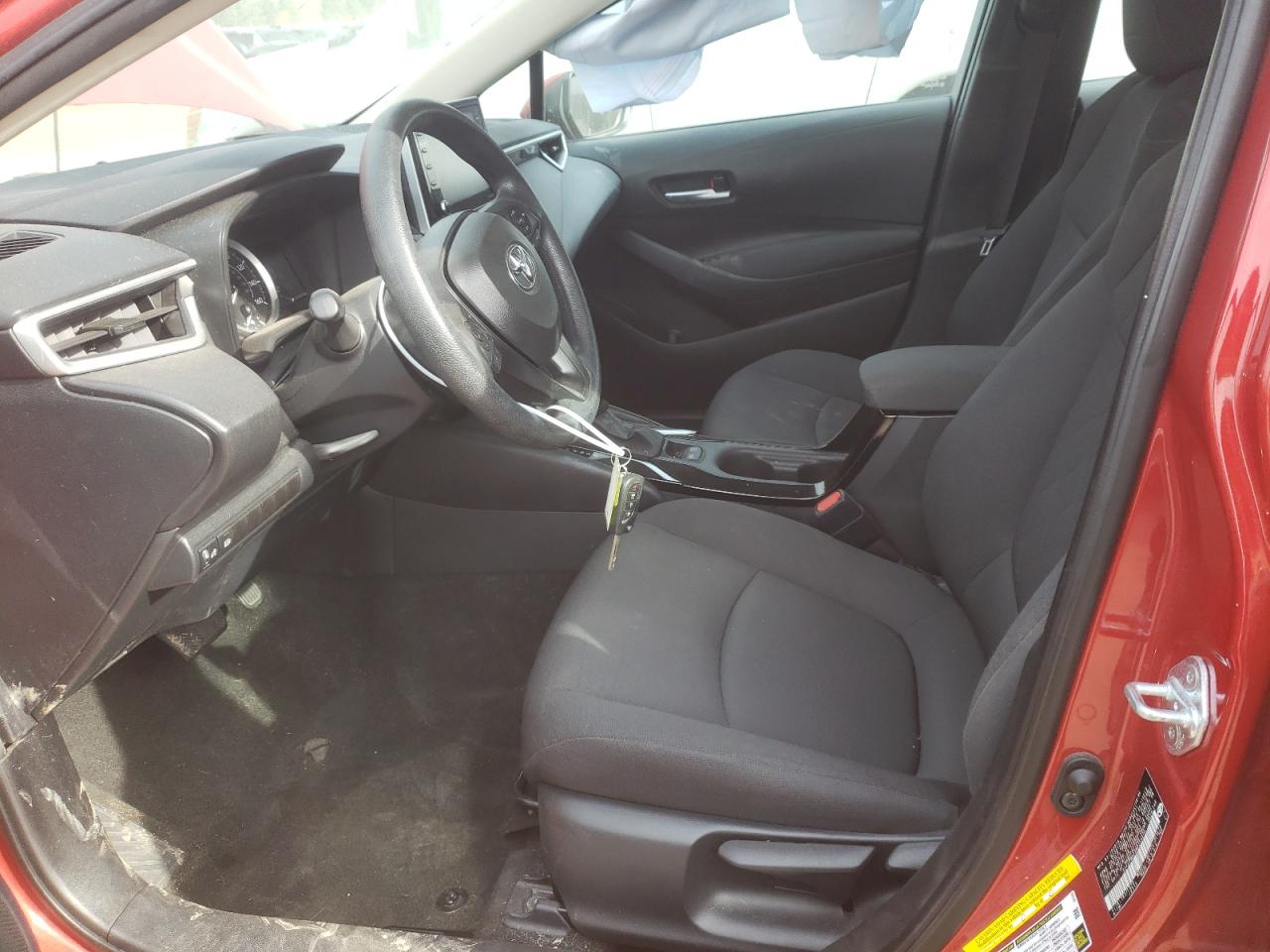 2021 Toyota Corolla VIN 5YFEPMAEXMP254670 Copart auction photo, side damage thumbnail 7