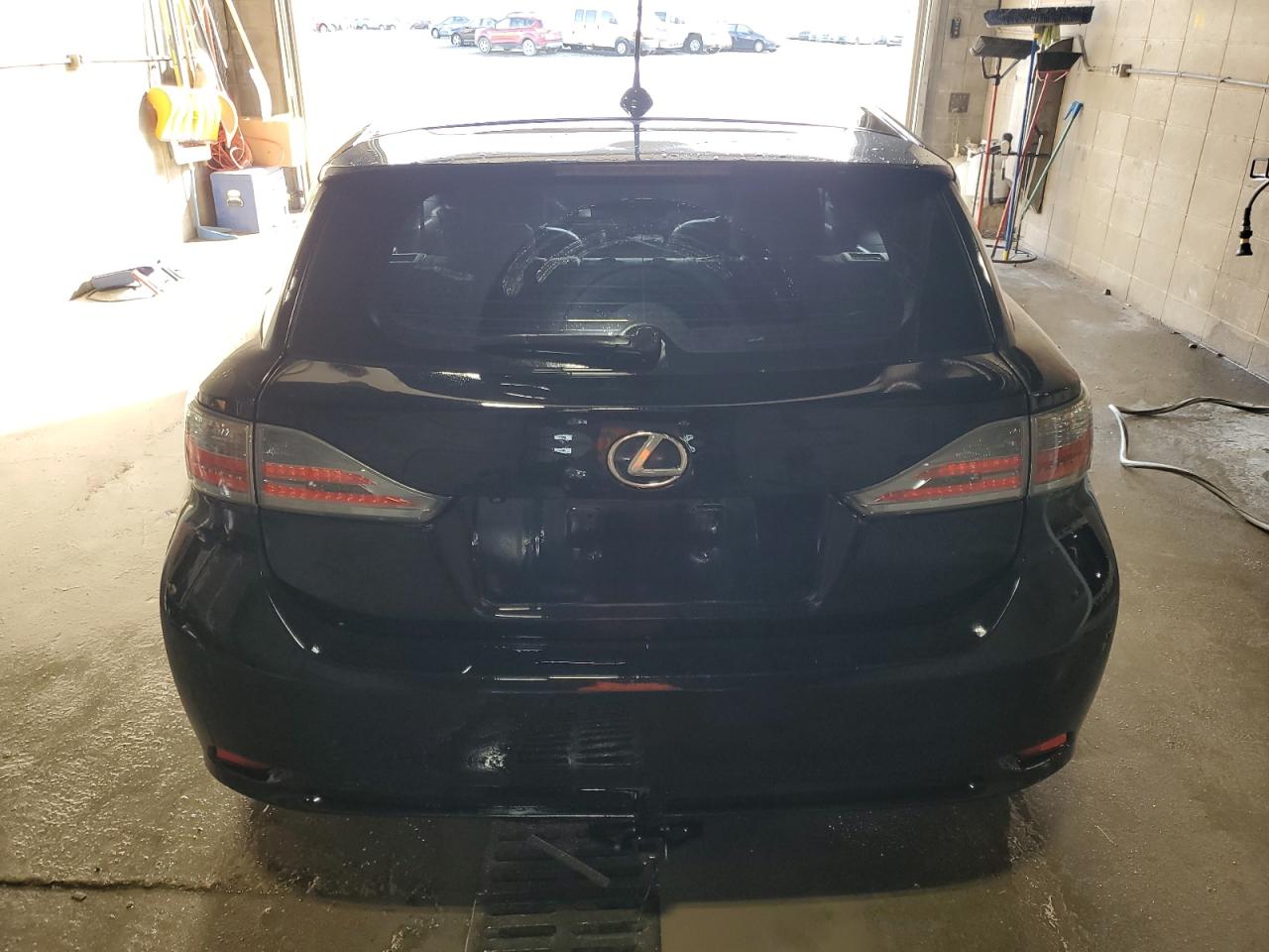2012 Lexus CT VIN JTHKD5BH3C2061153 Copart auction photo, front end / side damage thumbnail 6