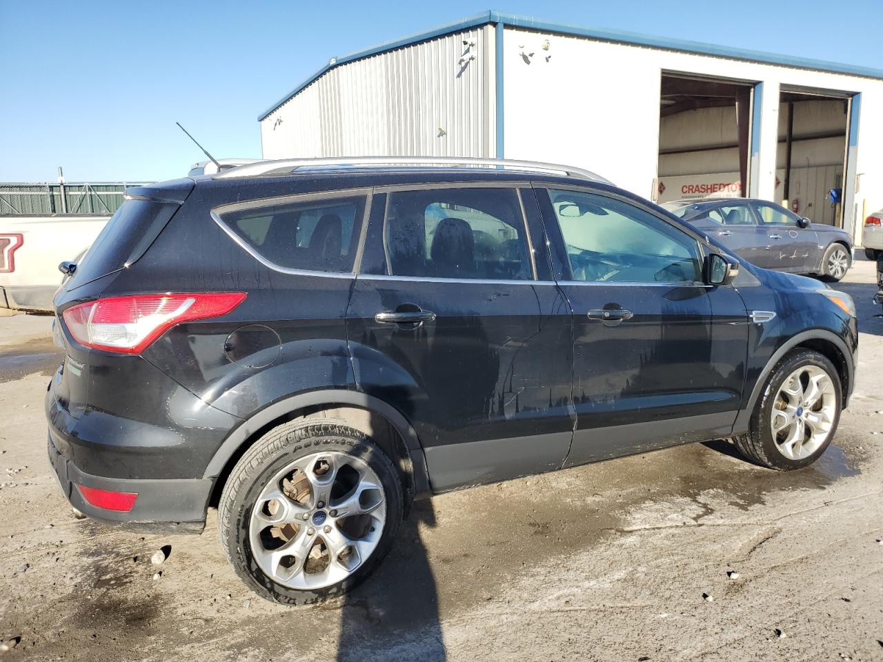 2016 Ford Escape VIN 1FMCU0JX9GUA17861 Copart auction photo, front end damage thumbnail 3