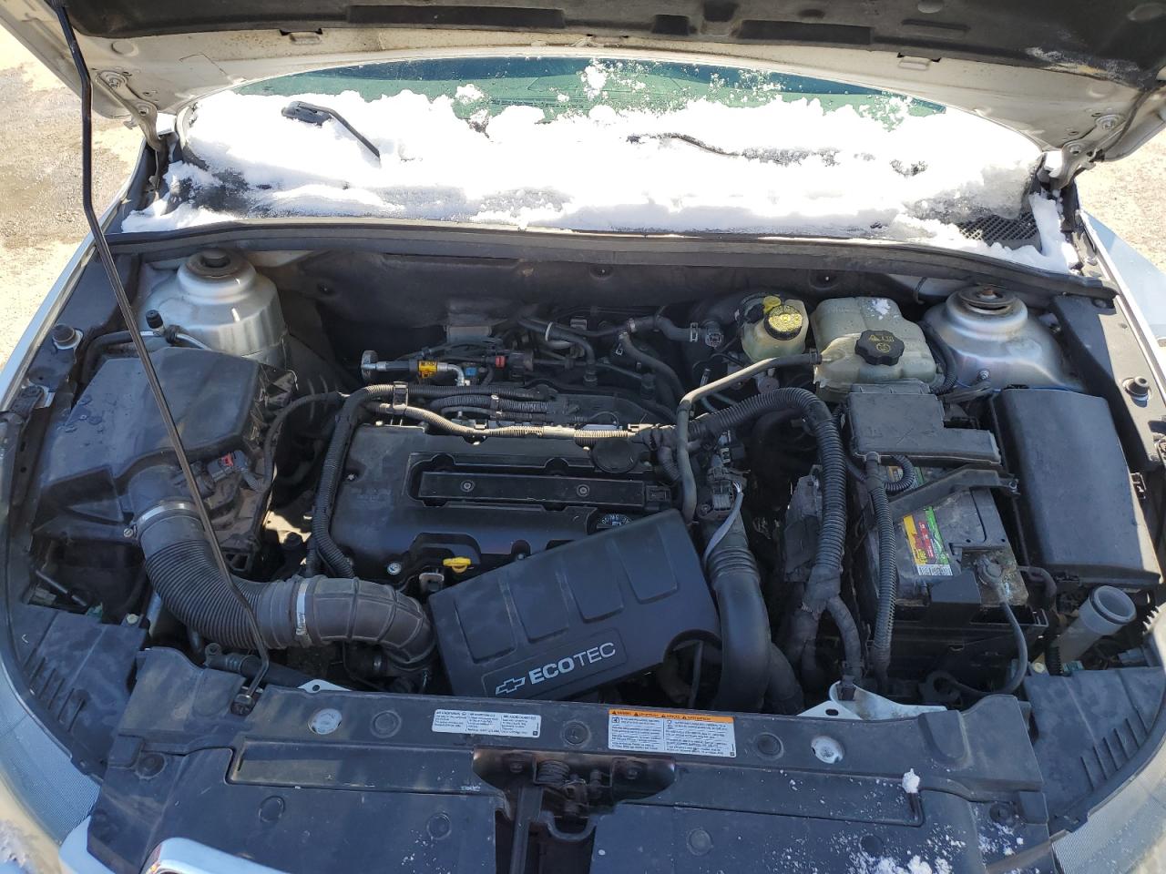 2013 Chevrolet Cruze VIN 1G1PG5SB4D7207096 Copart auction photo, front end damage thumbnail 12