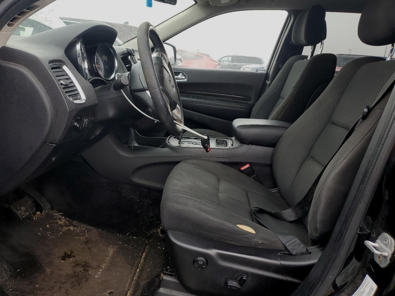 2012 Dodge Durango VIN 1C4RDJDG6CC106013 Copart auction photo, front end / undercarriage damage thumbnail 7