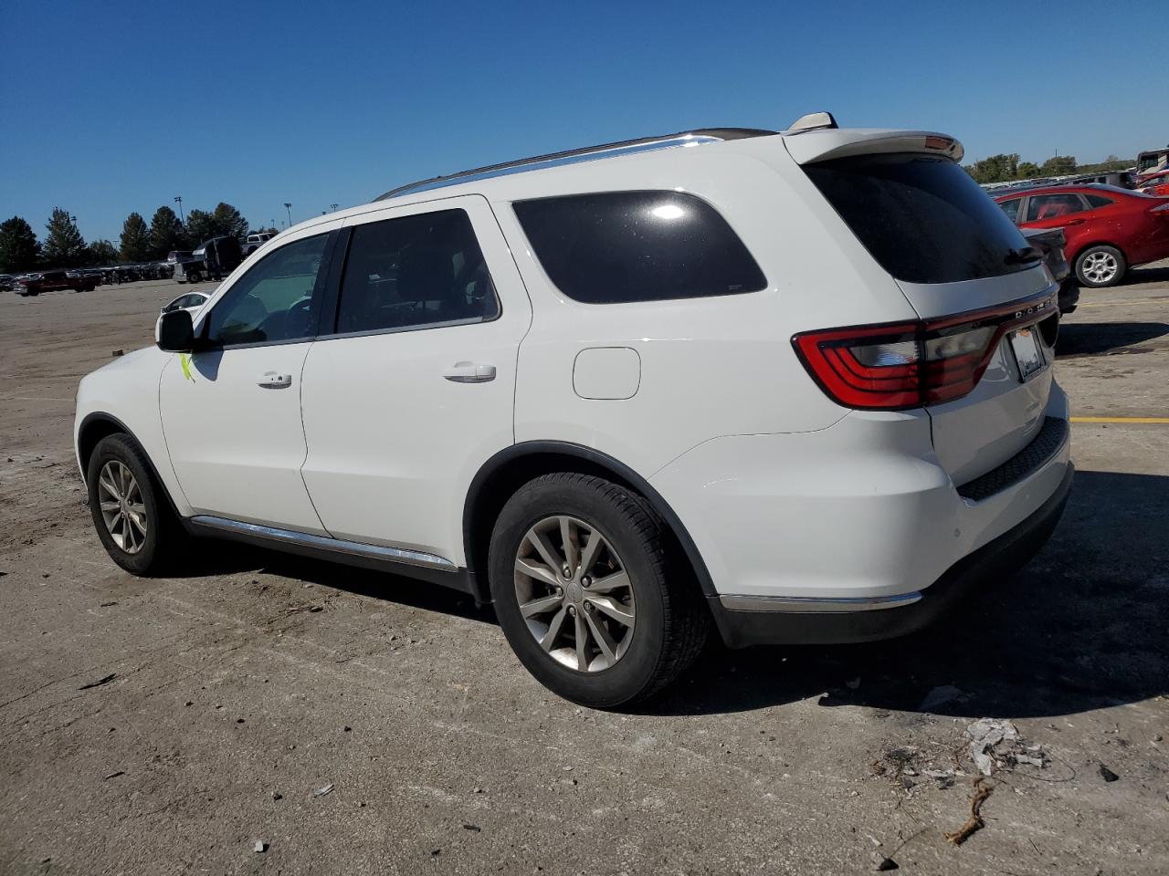 2017 Dodge Durango VIN 1C4RDHAG9HC869728 Copart auction photo, rear end / side damage thumbnail 2