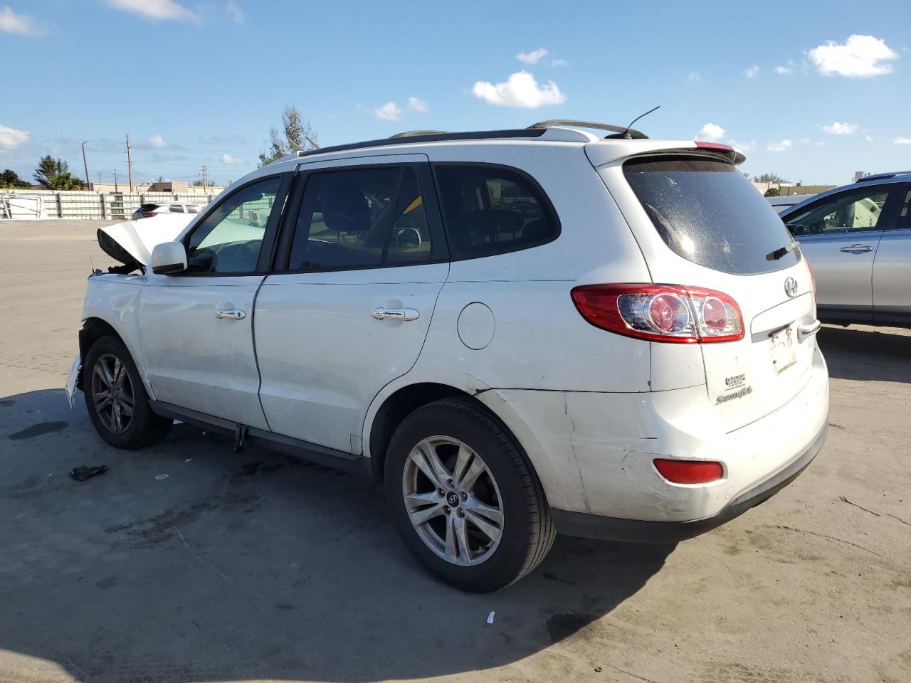 2012 Hyundai Santa Fe VIN 5XYZK3AB8CG135860 Copart auction photo, front end / mechanical damage thumbnail 2