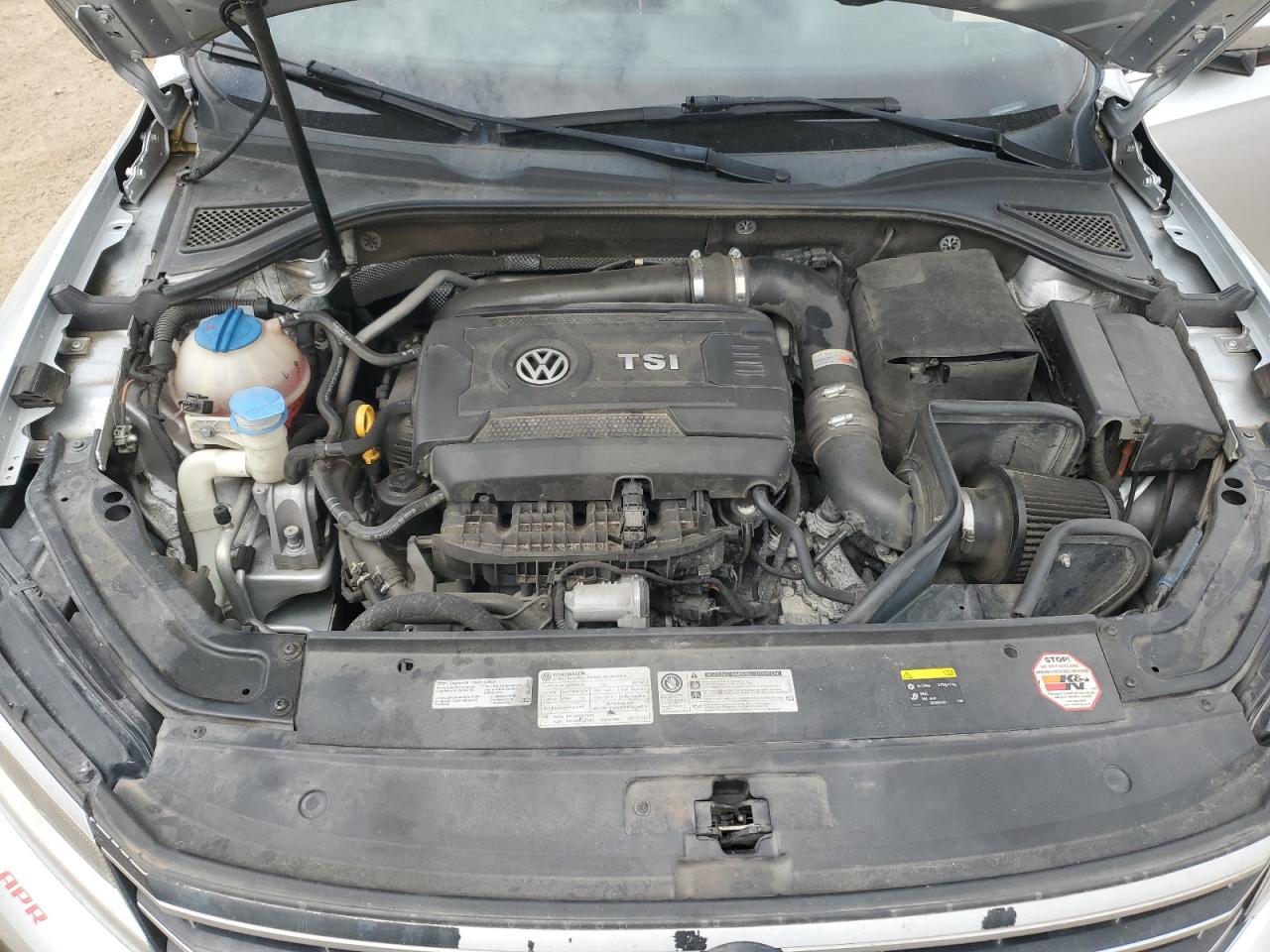 2017 Volkswagen Passat VIN 1VWDT7A39HC029529 Copart auction photo, rear end damage thumbnail 12