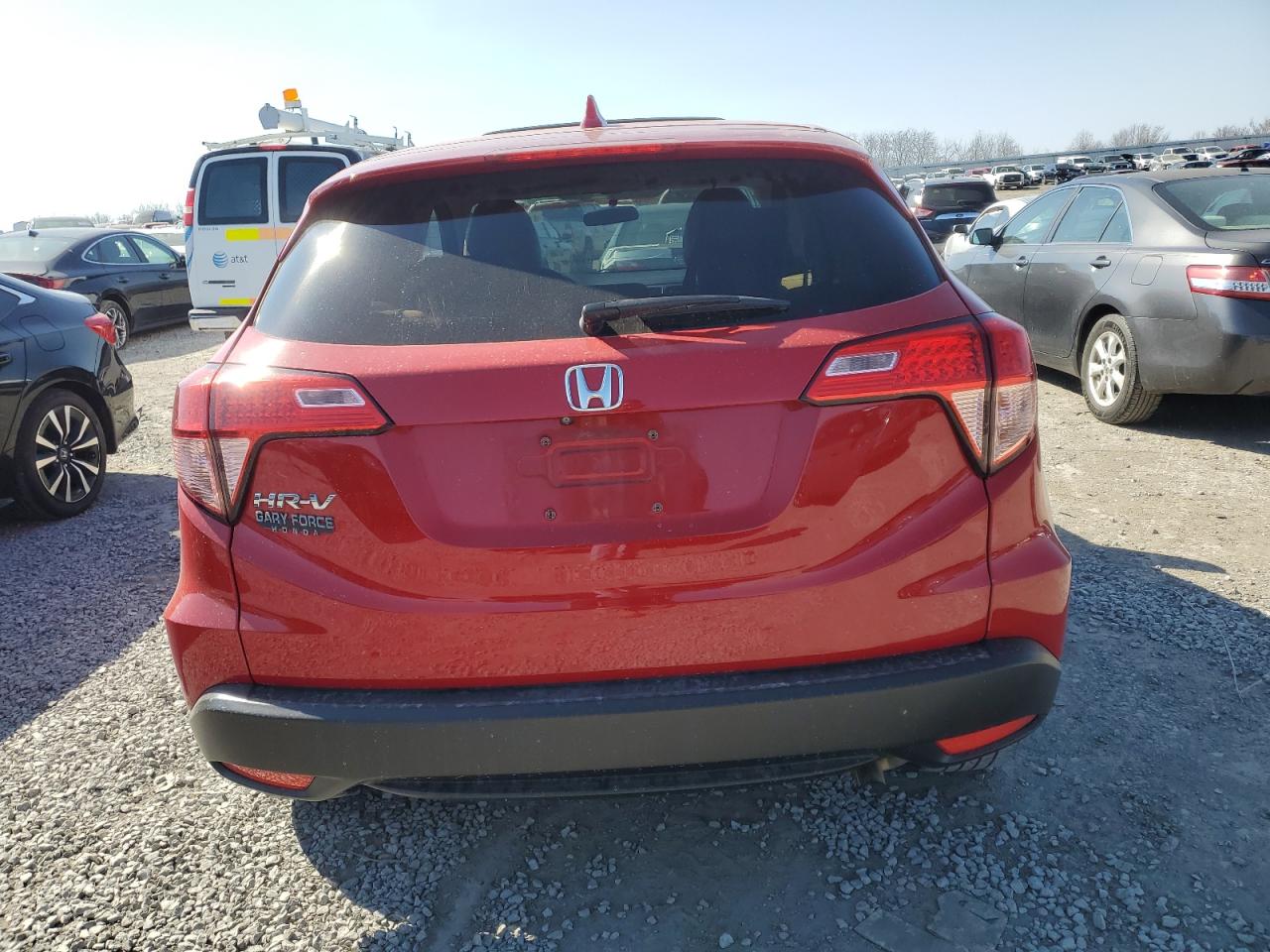 2017 Honda HR-V VIN 3CZRU5H54HG707323 Copart auction photo, front end damage thumbnail 6