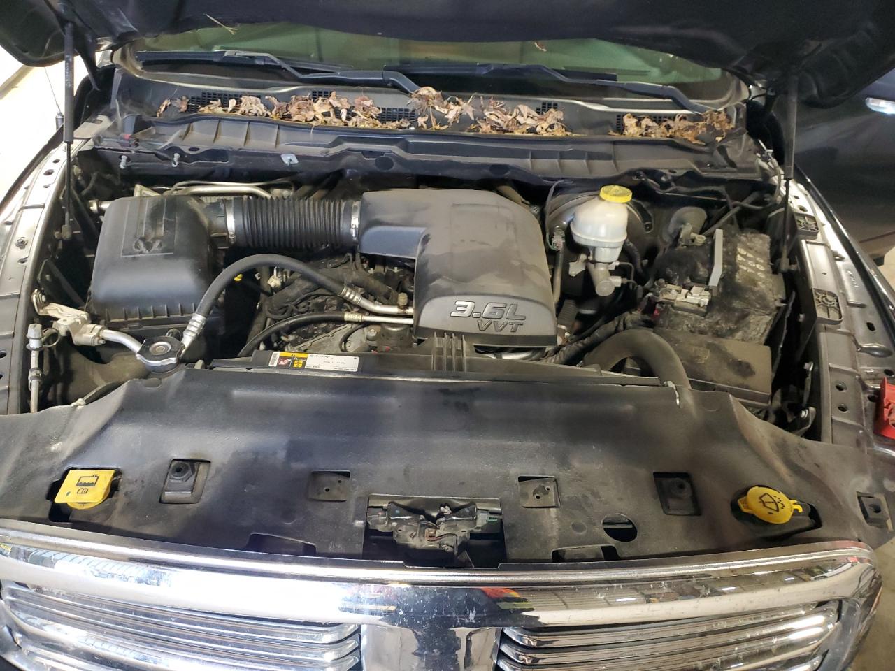2018 RAM 1500 VIN 3C6RR7LG9JG203147 Copart auction photo, front end / undercarriage damage thumbnail 13