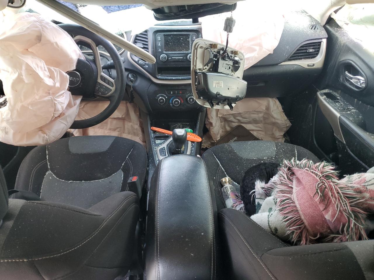 2017 Jeep Grand Cherokee VIN 1C4PJLAB1HW613475 Copart auction photo, rollover damage thumbnail 8