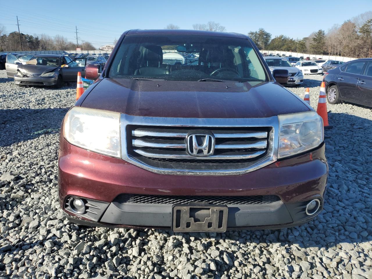 2013 Honda Pilot VIN 5FNYF4H50DB042930 Copart auction photo, all over damage thumbnail 5