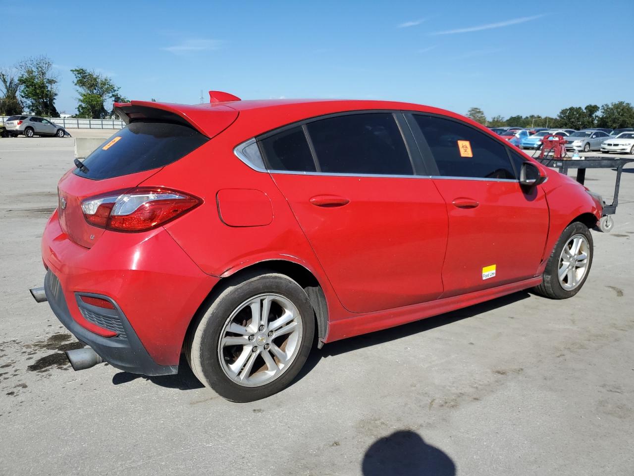 2017 Chevrolet Cruze VIN 3G1BD6SM7HS542886 Copart auction photo, water/flood / front end damage thumbnail 3